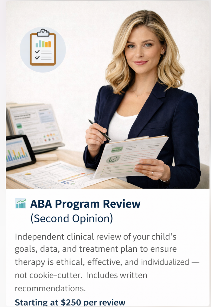 📊 ABA Program Review (Second Opinion)